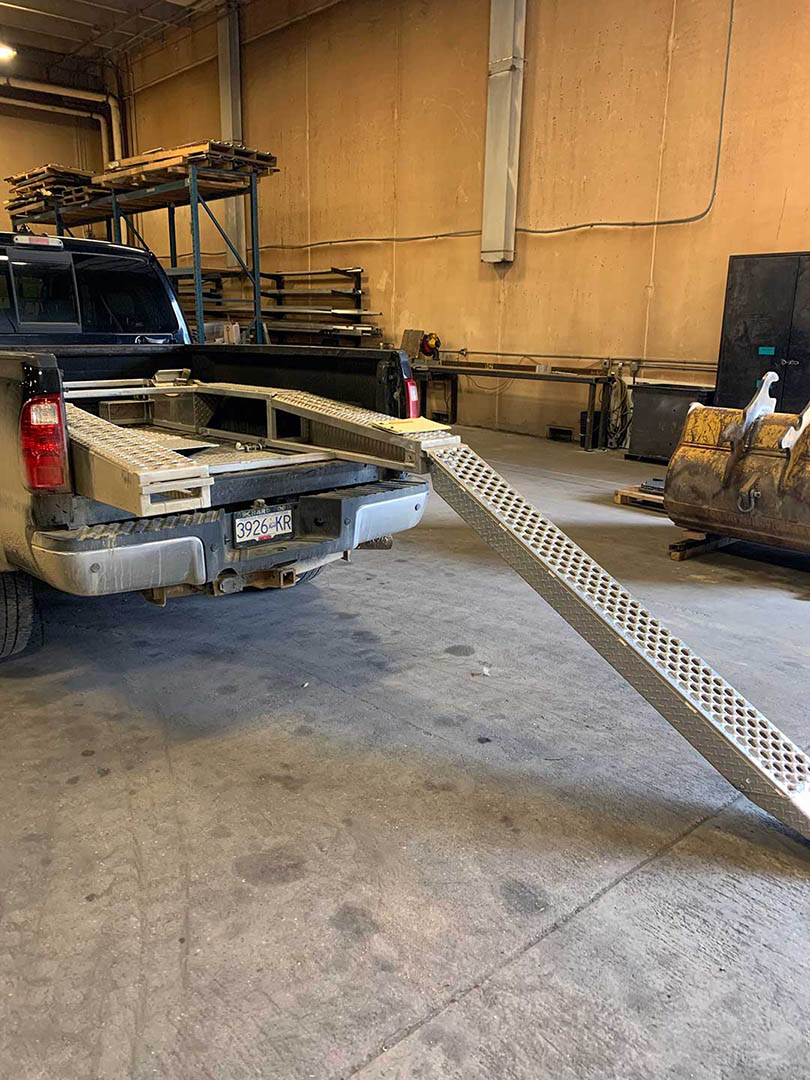Truck Bed Side-by-side Ramps